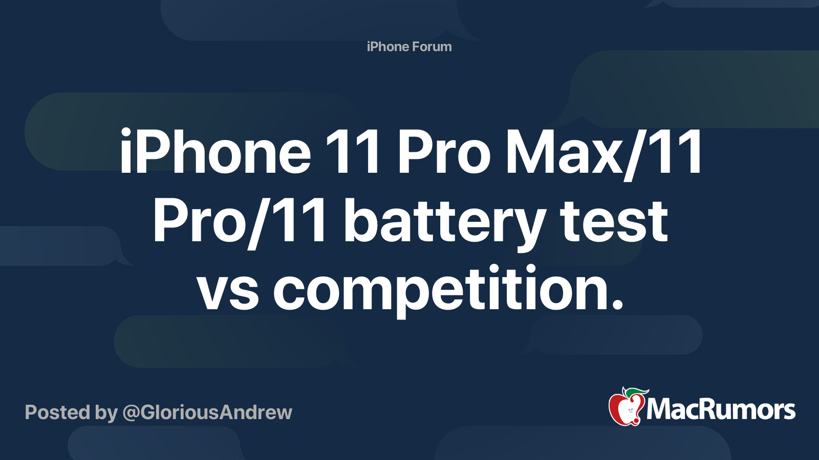 iphone 11 vs iphone 11 pro battery test