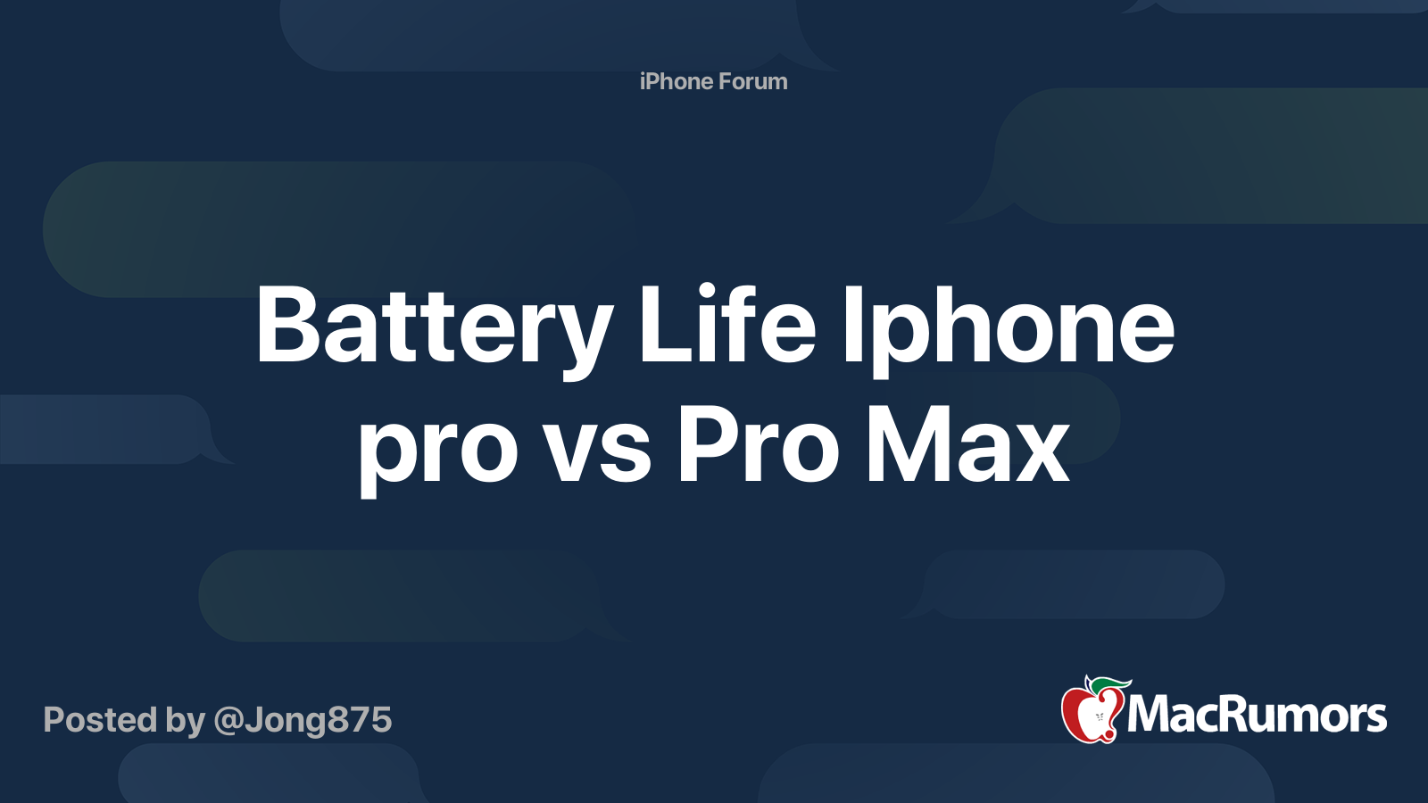 iphone 16 pro max vs plus battery