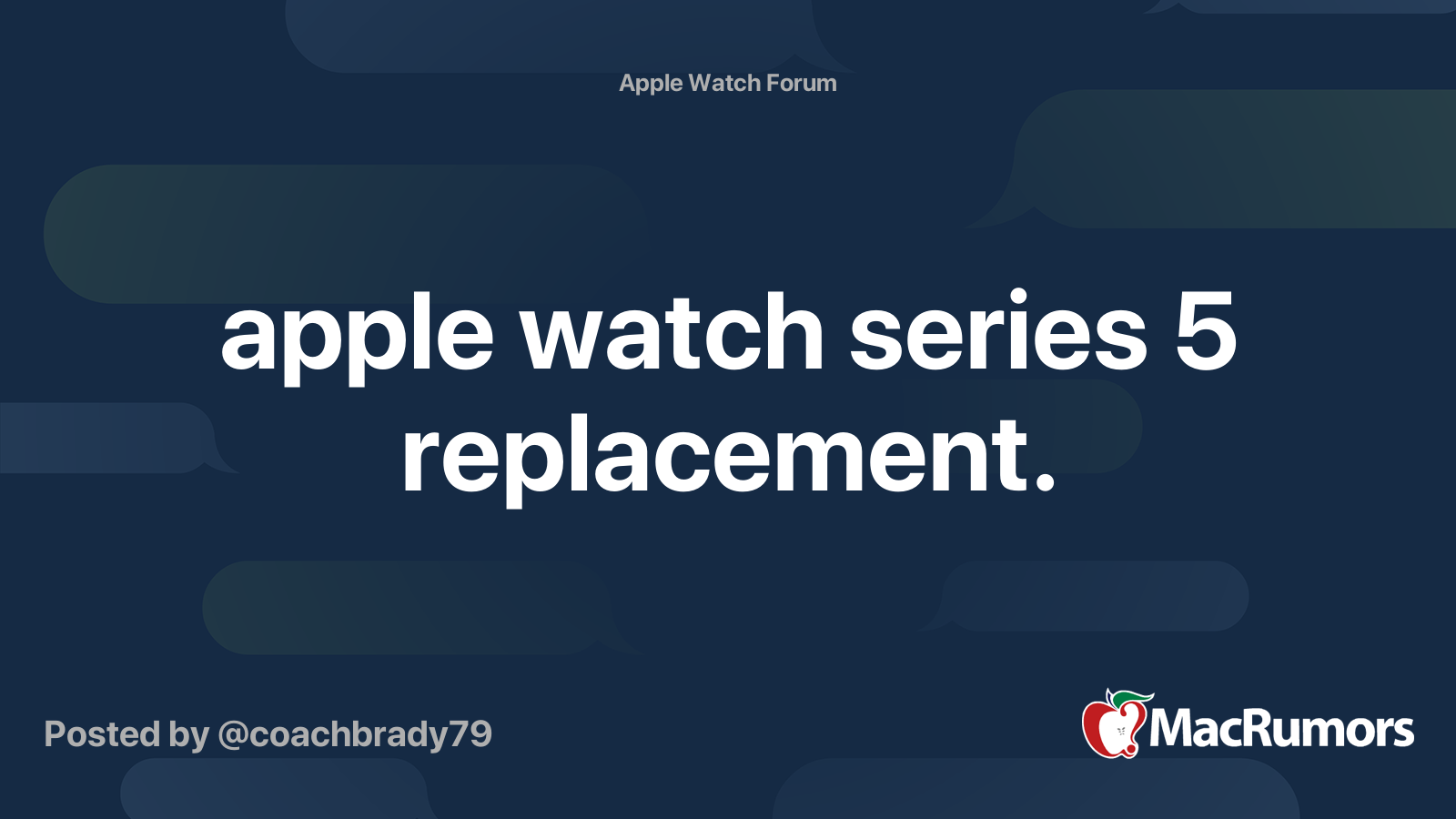 macrumors apple watch series 5
