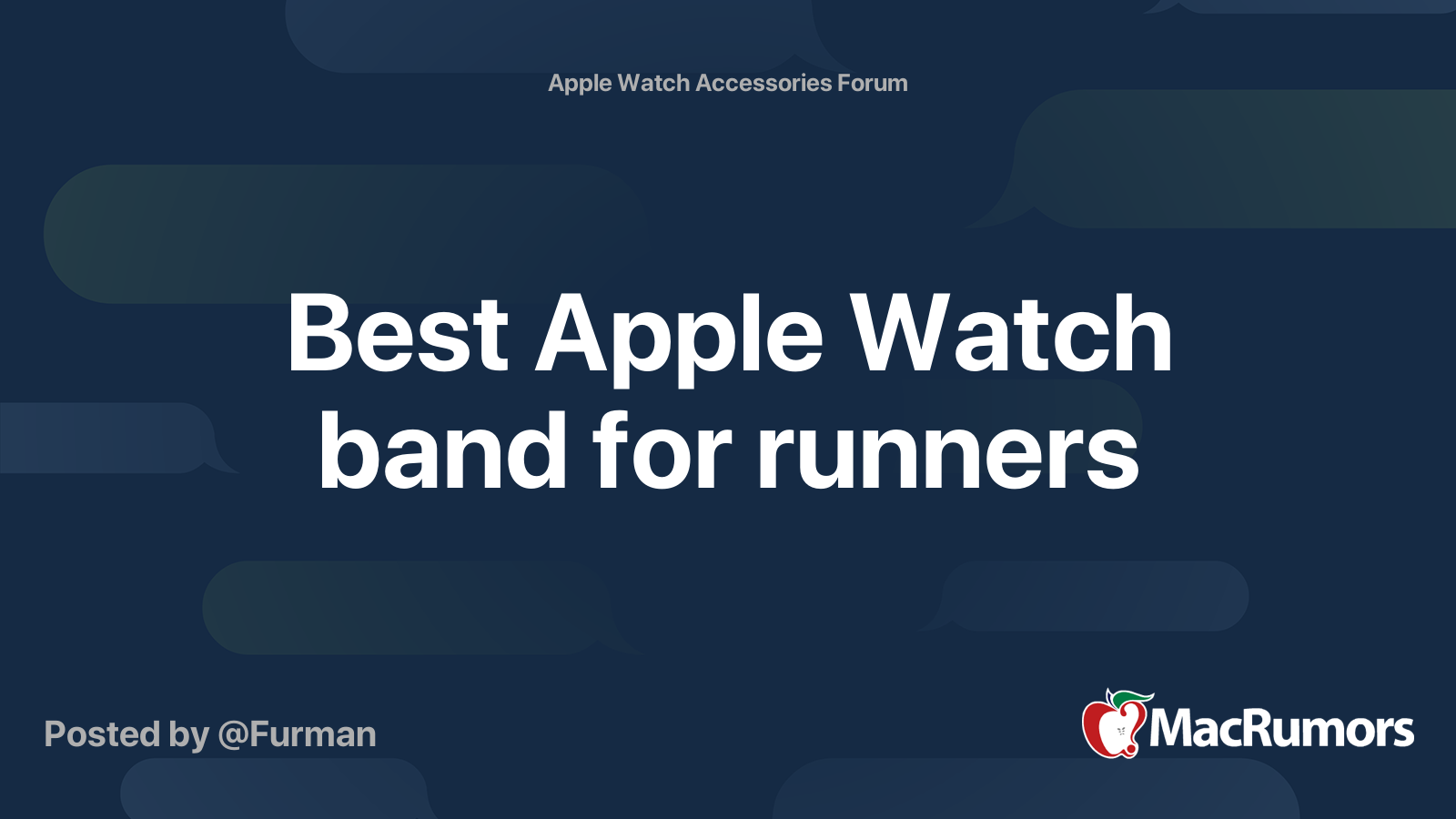 Best watch discount band for running