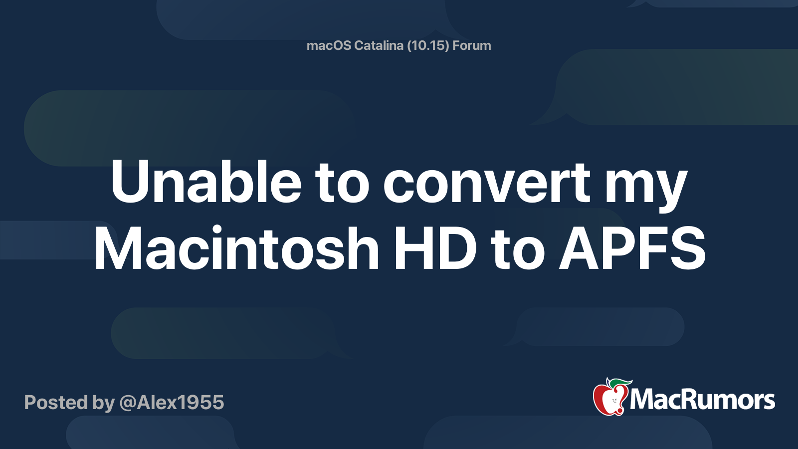 Convert hard drive to apfs