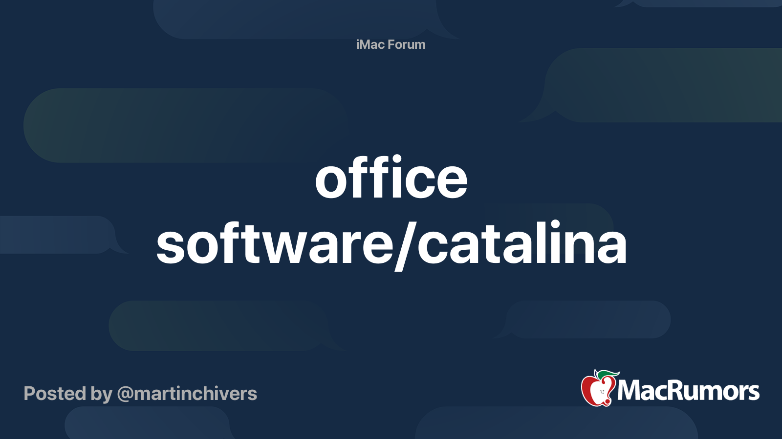 Os catalina совместимость с microsoft office 2011