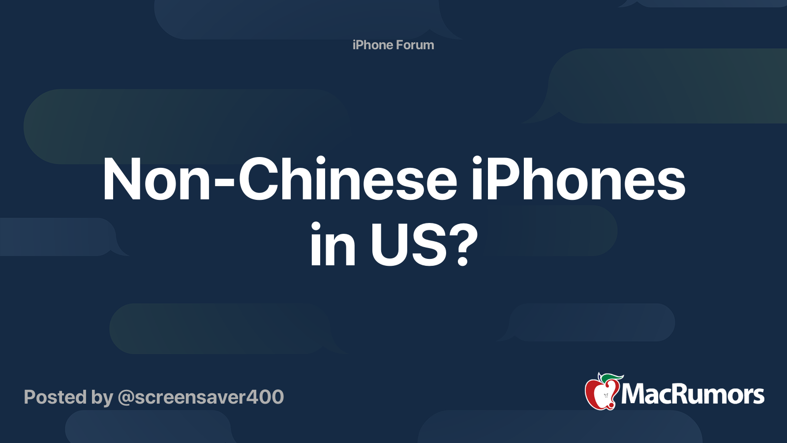 Chinese Iphone Vs American Iphone