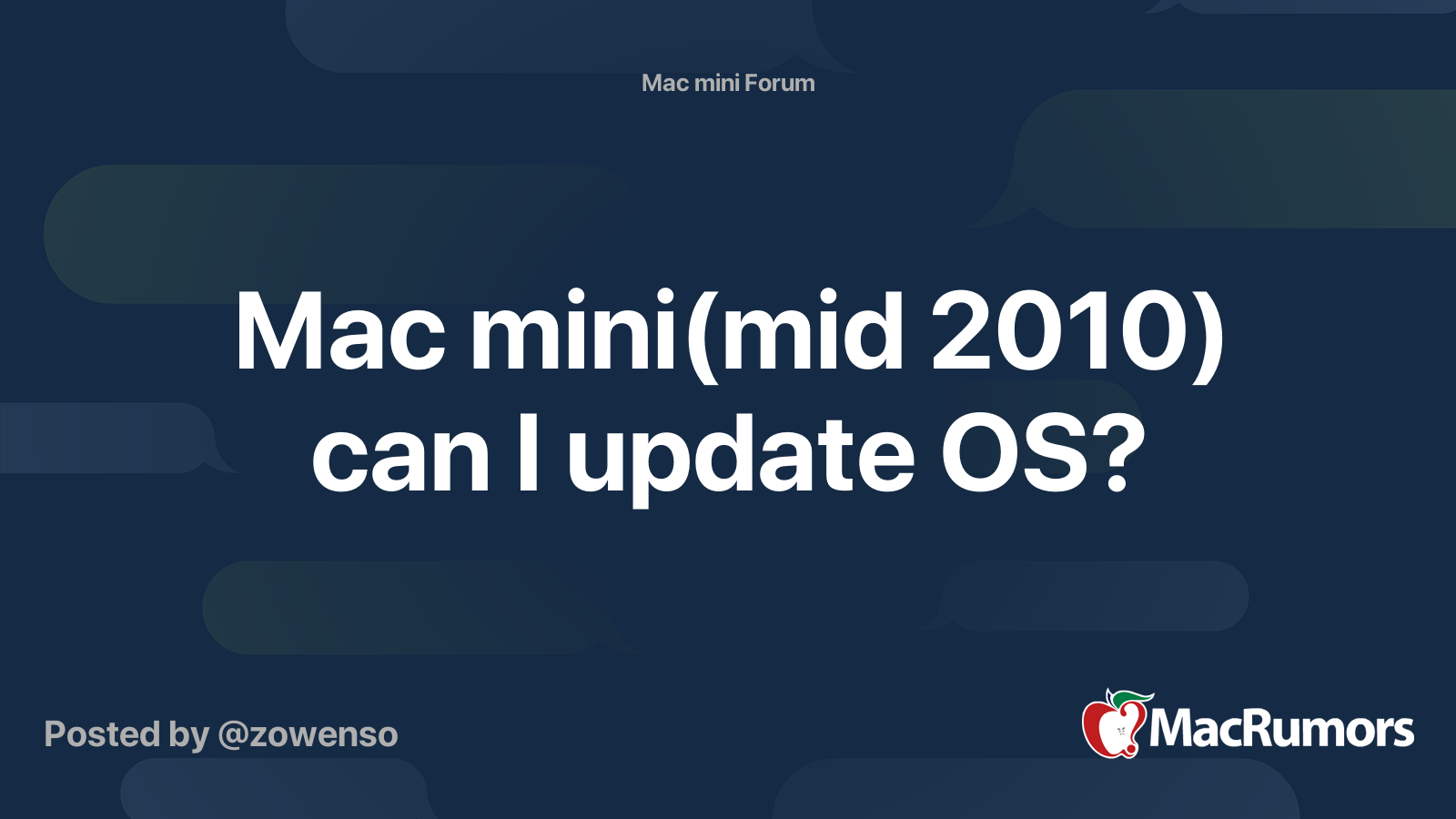 Mac Mini Os Upgrade