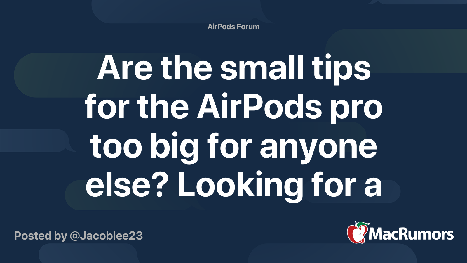 Apple airpods discount pro smaller tips