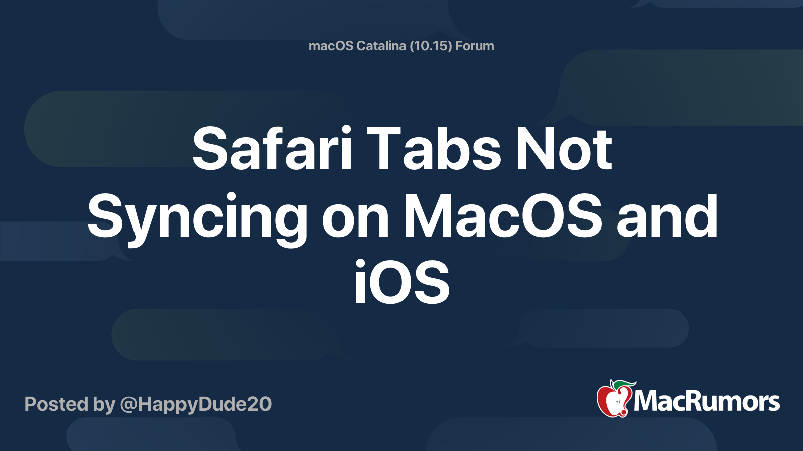 safari-tabs-not-syncing-on-macos-and-ios-macrumors-forums