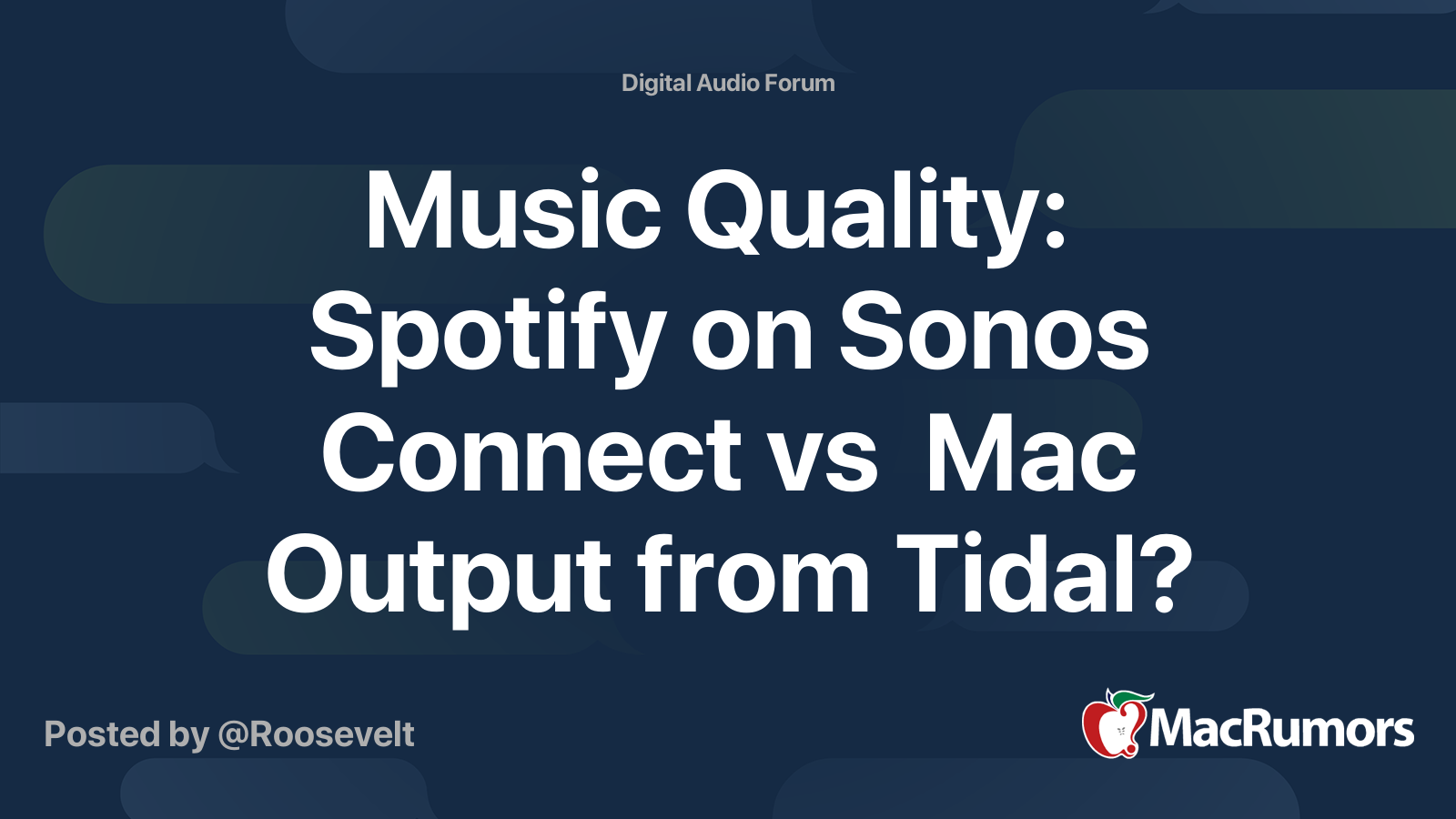 Connect sonos to mac mini