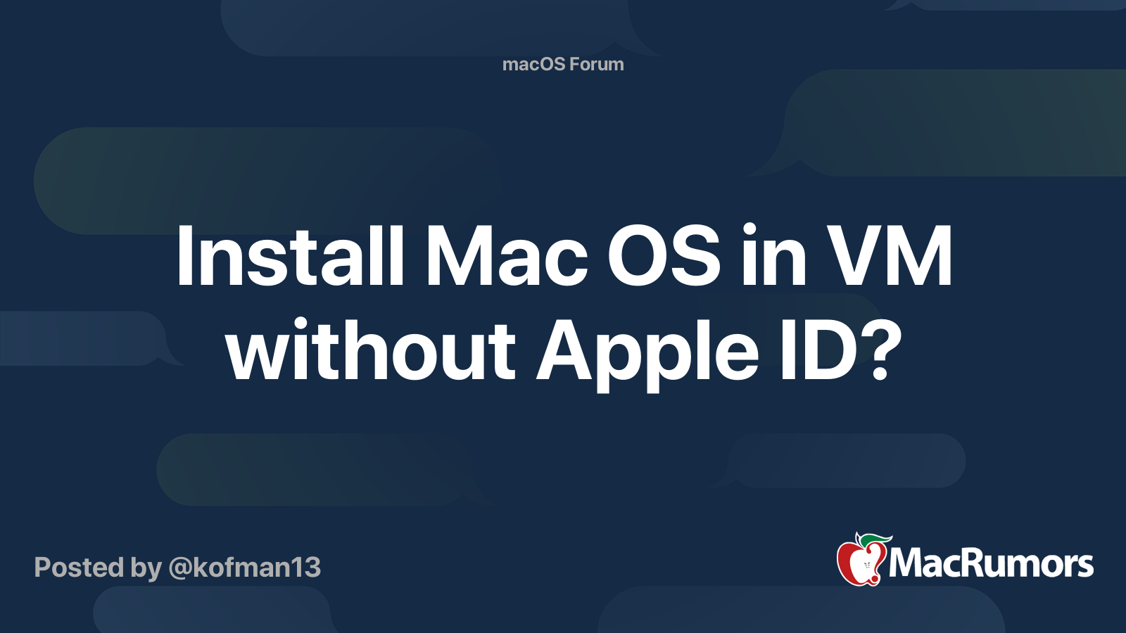 download macos without apple id