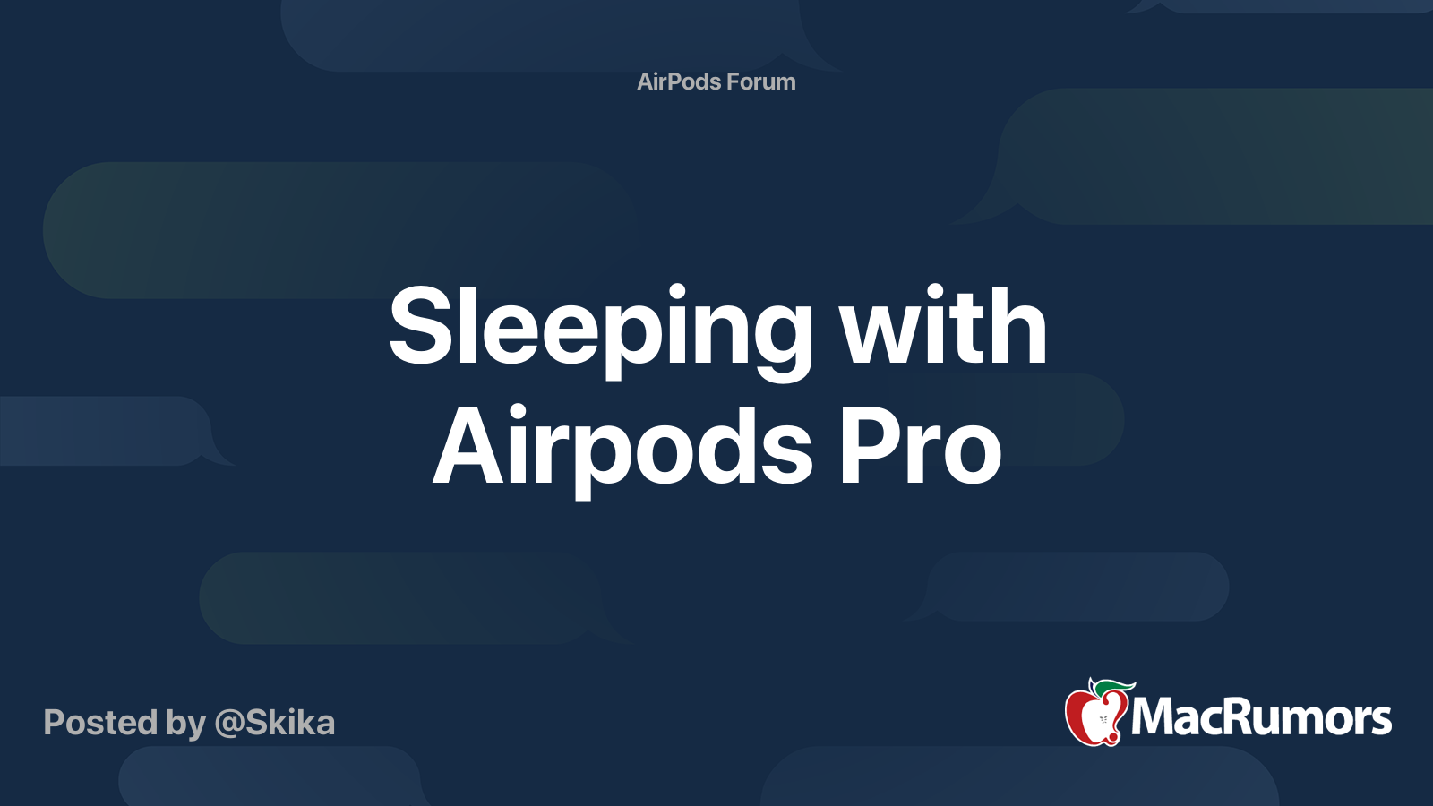 Apple airpods pro sleeping hot sale