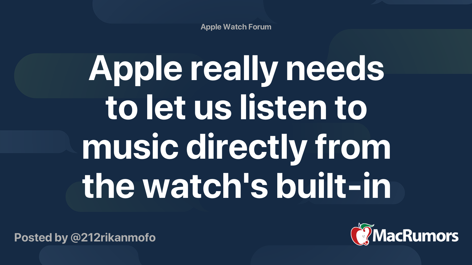 apple watch how to listen to music