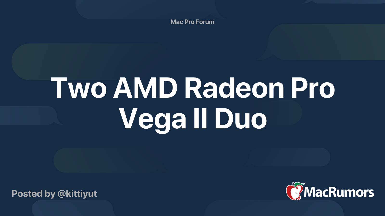 Amd radeon cheap pro vega ii