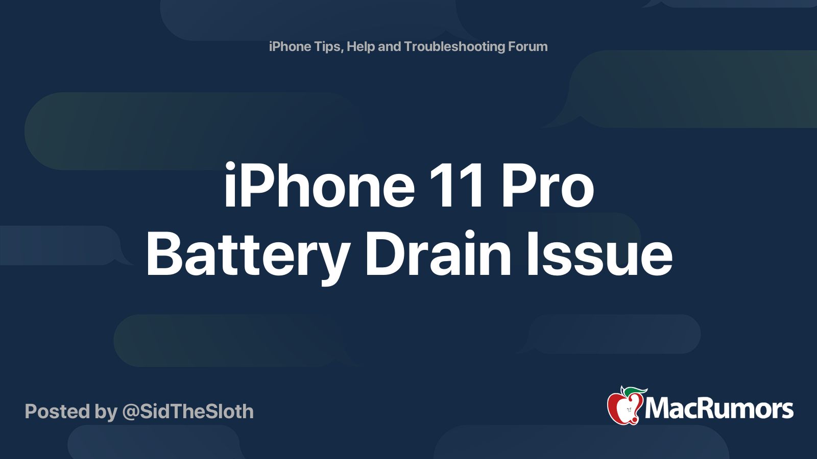 iphone 11 pro vs 13 pro battery drain test