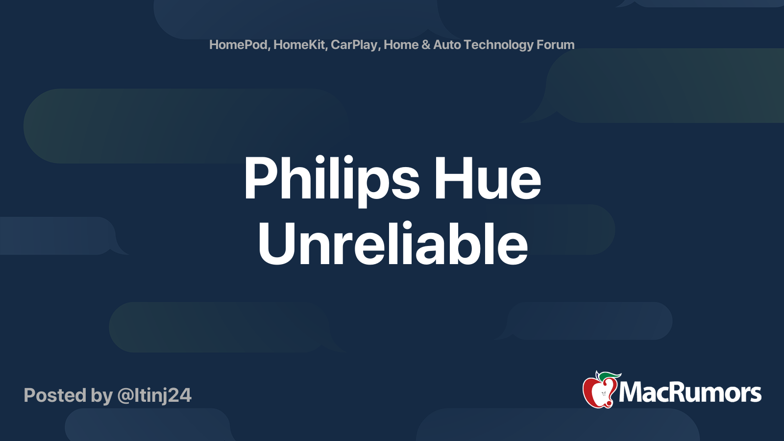 Philips Hue Unreliable