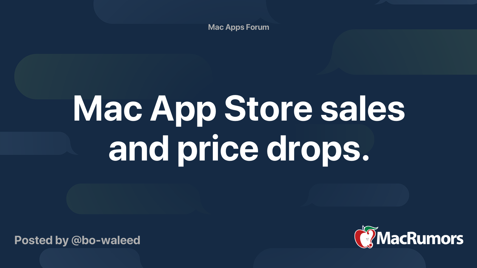 Mac App Store Sale