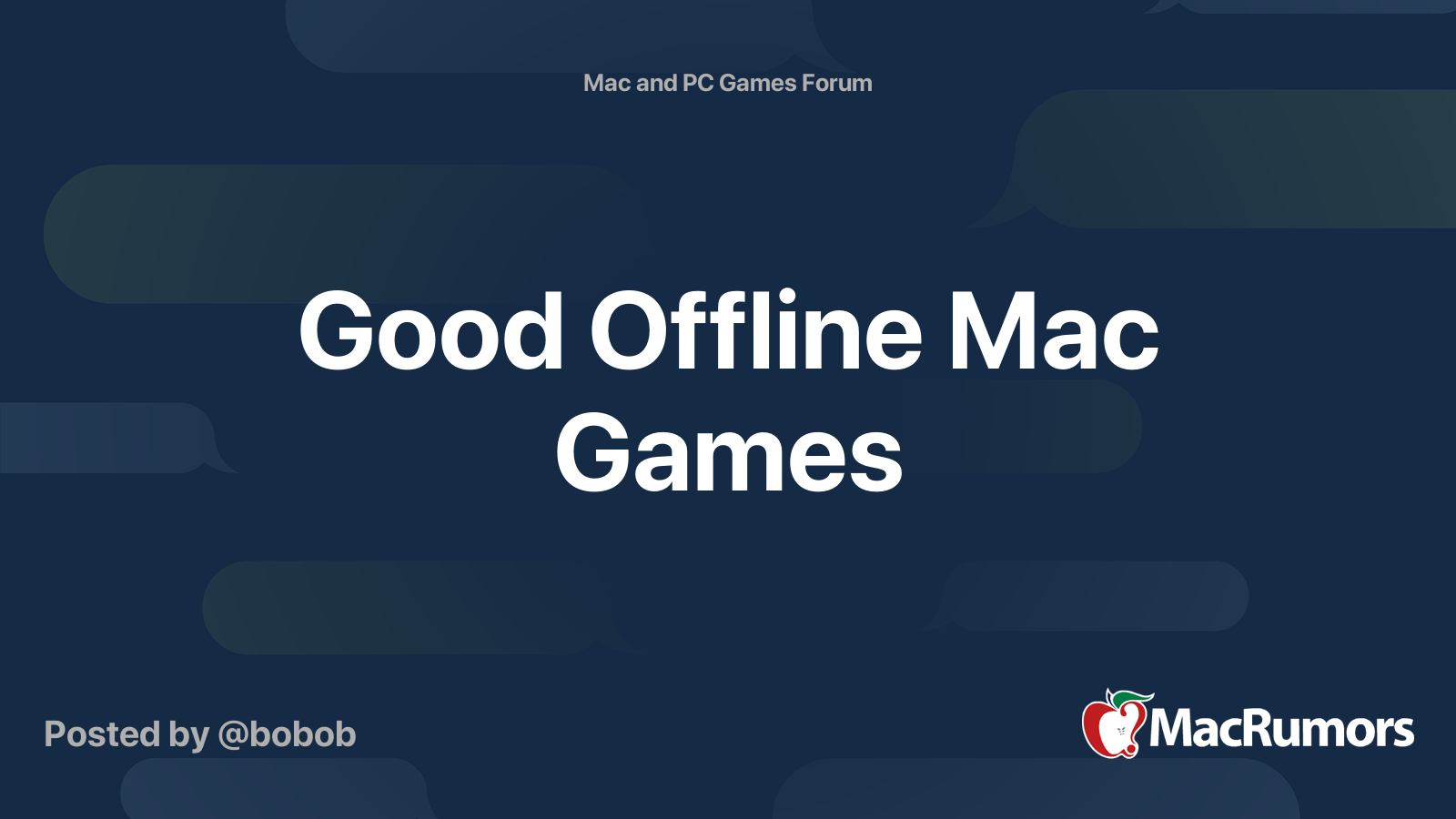 What are some good free offline Mac games? - Quora