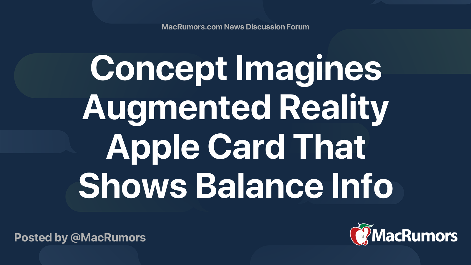 Concept Imagines Augmented Reality Apple Card That Shows Balance Info ...