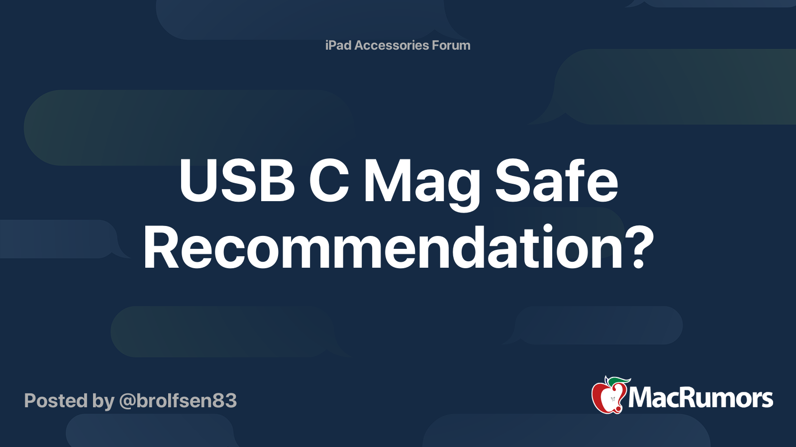 usb-c to mag safe 3