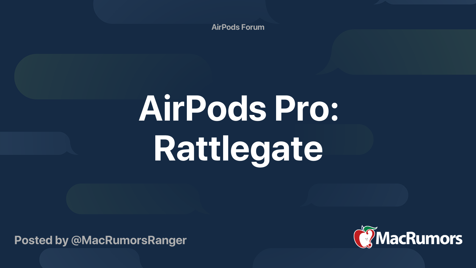 Rattling noise discount in airpods pro