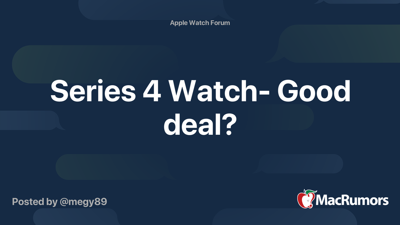 series 4 watch deals