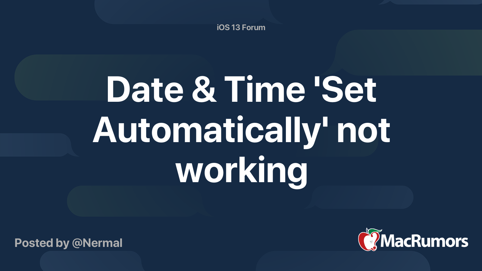 date-time-set-automatically-not-working-macrumors-forums