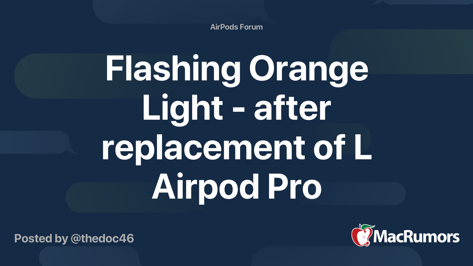 Airpods orange light discount flashing