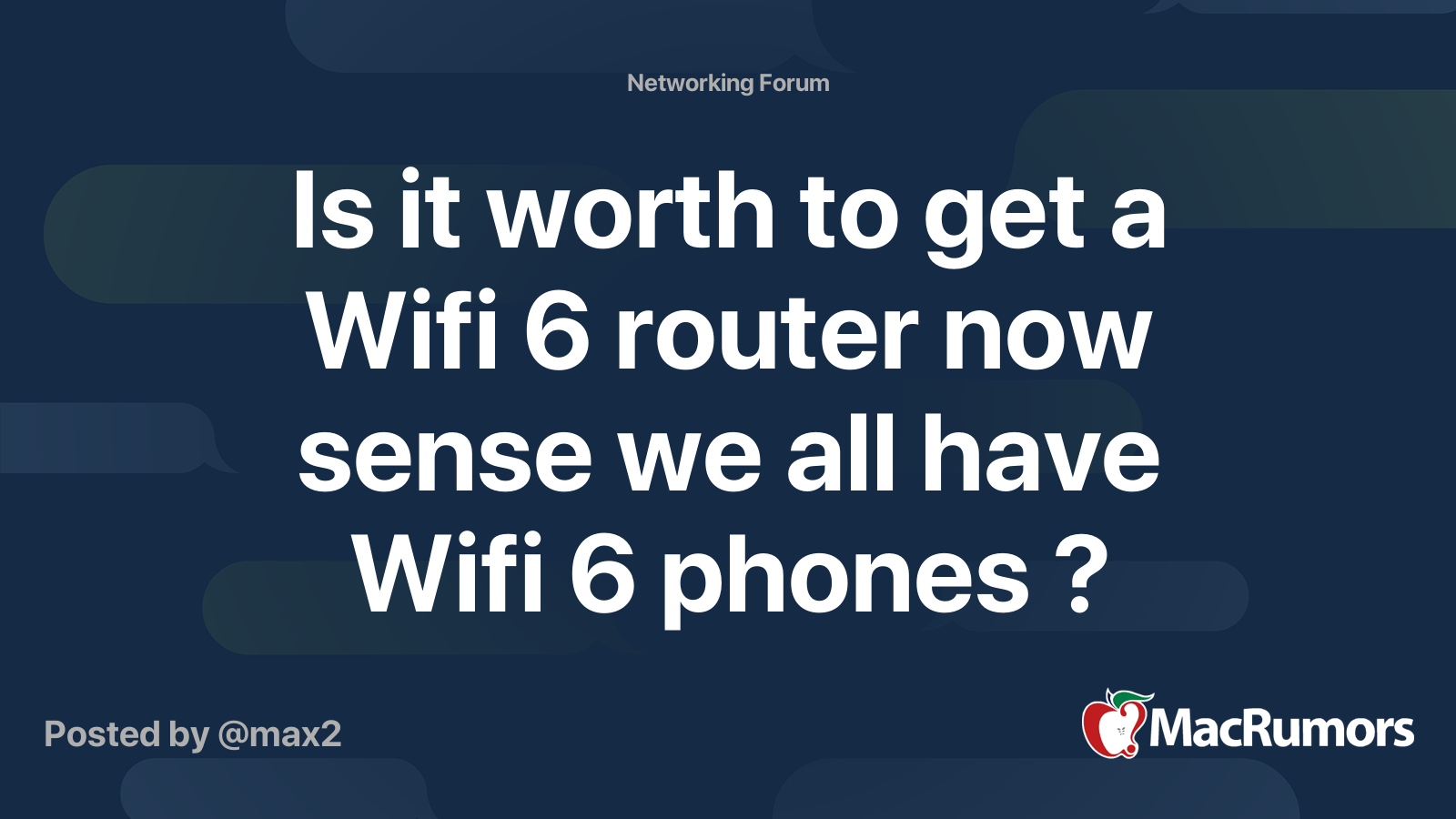 WiFi 6, Networking