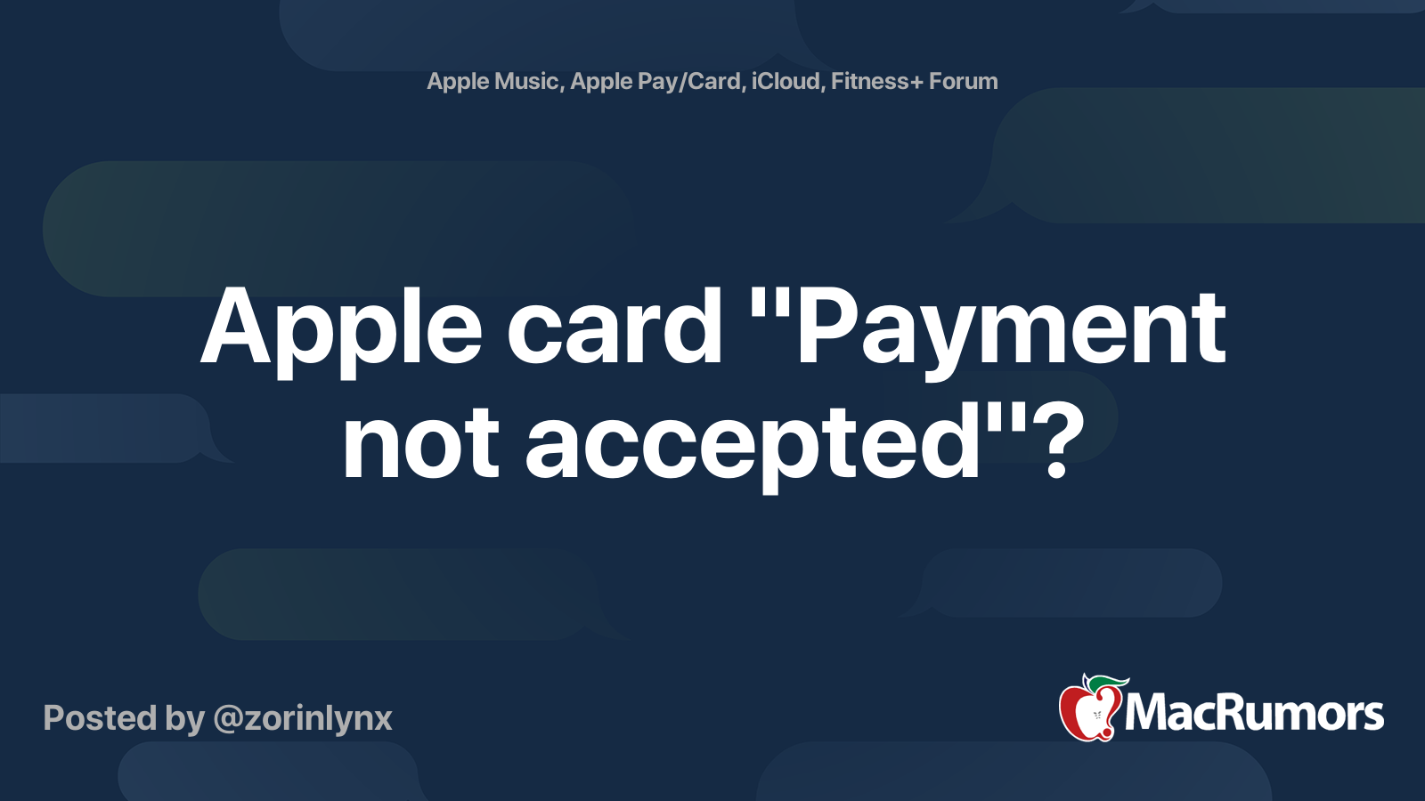 apple-card-payment-not-accepted-macrumors-forums