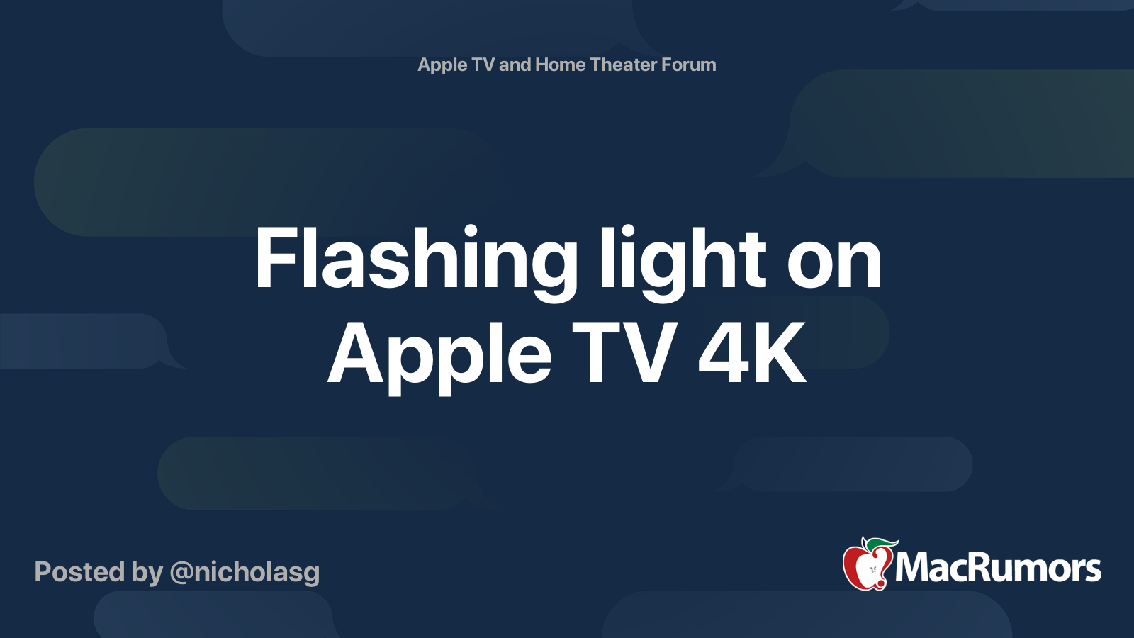 apple tv blinking light reddit