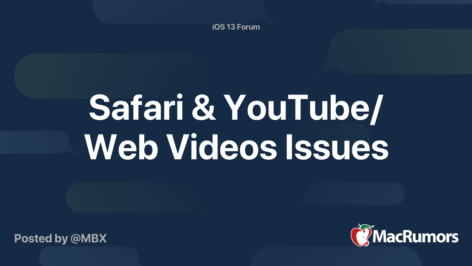 FIXED ISSUES ACCESSING YOUTUBE ON SAFARI visual data 7