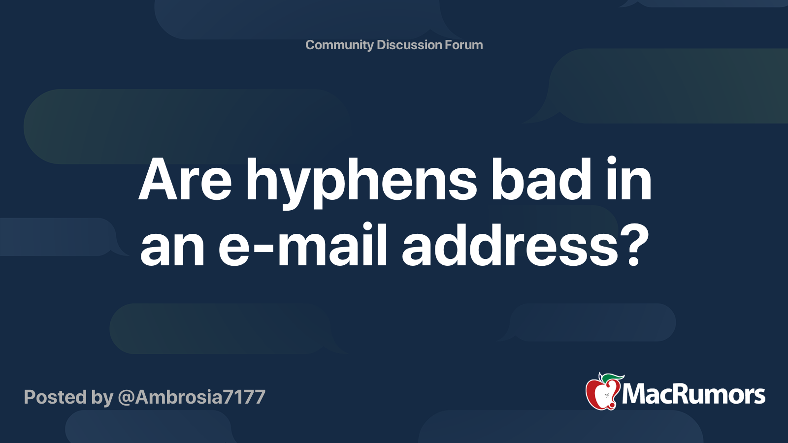 are-hyphens-bad-in-an-e-mail-address-macrumors-forums