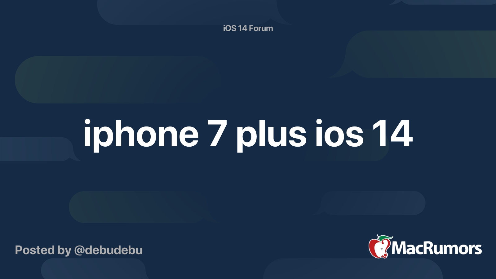 cập nhật ios 14 cho iphone 7 plus