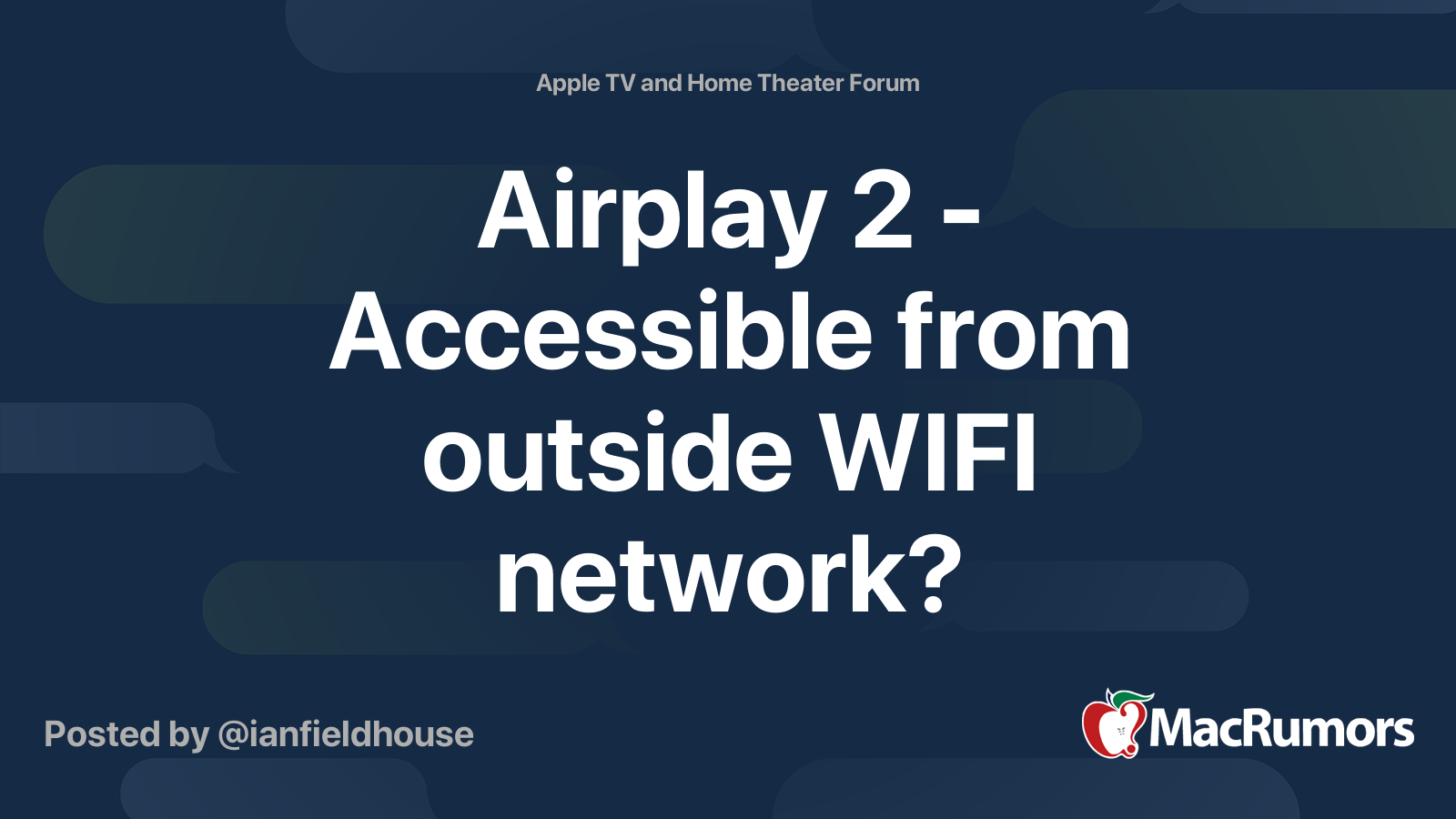 Airplay best sale 2 wifi