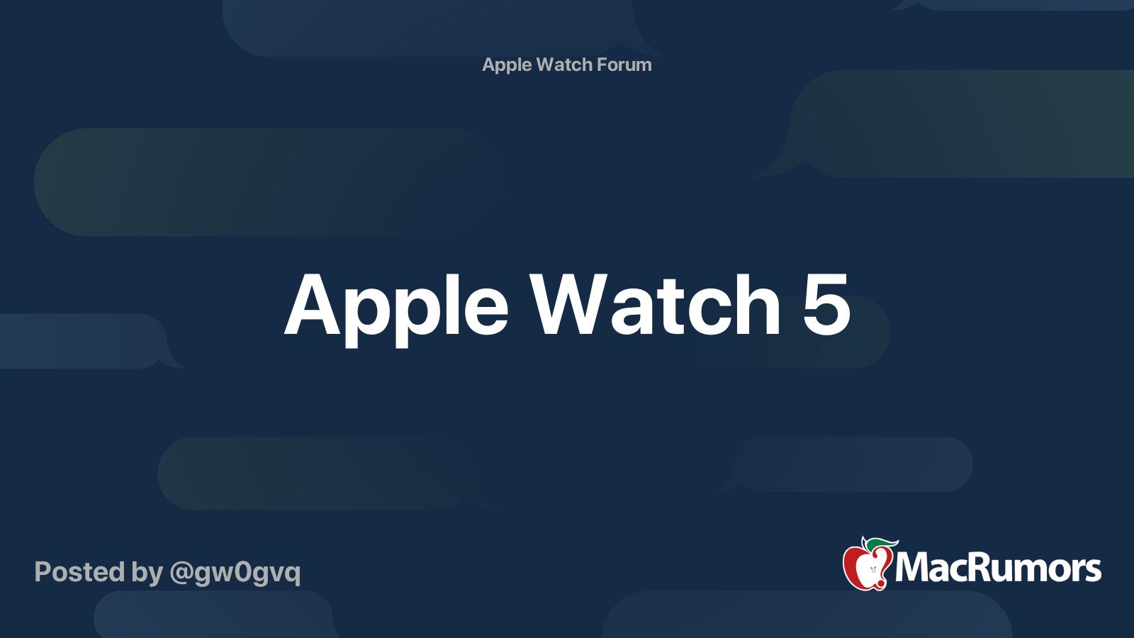 apple watch 5 macrumors