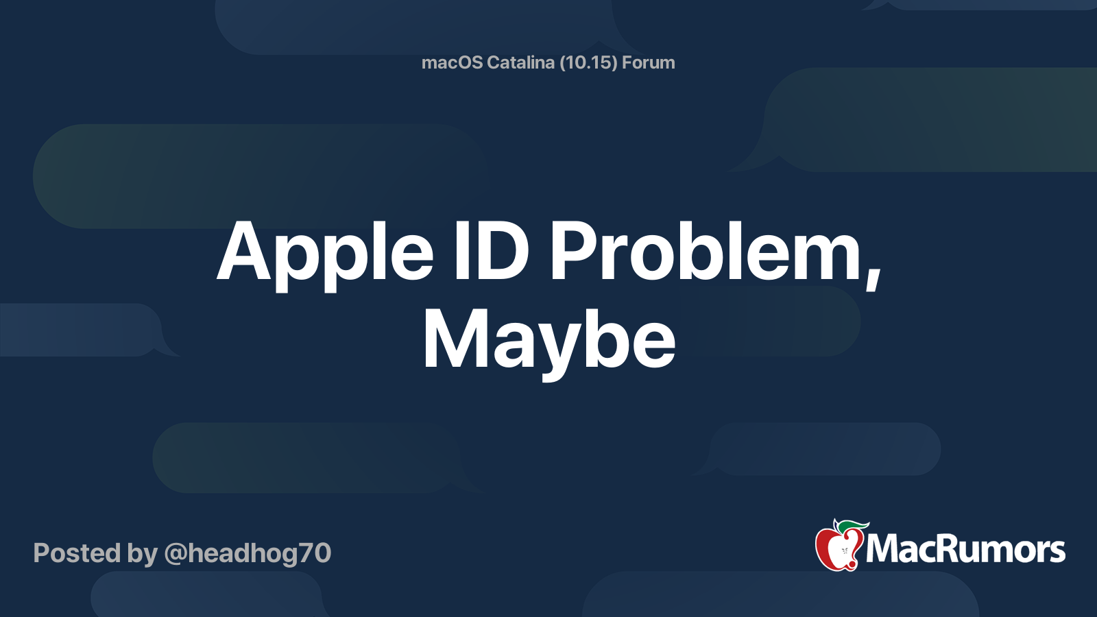 apple id problem hotline