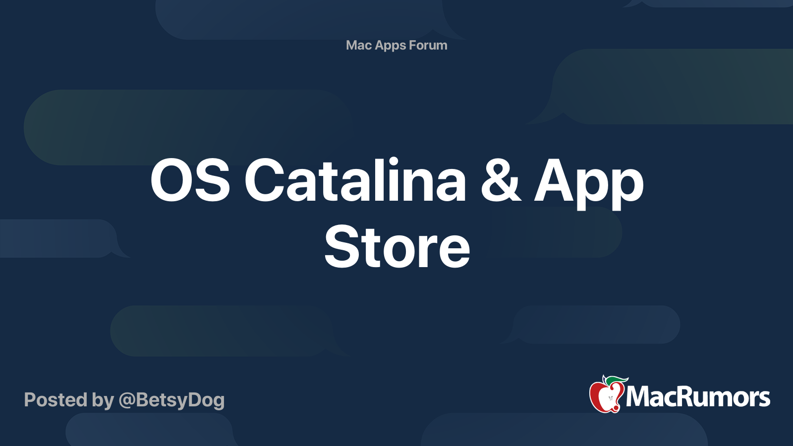 Mac os catalina не работает app store