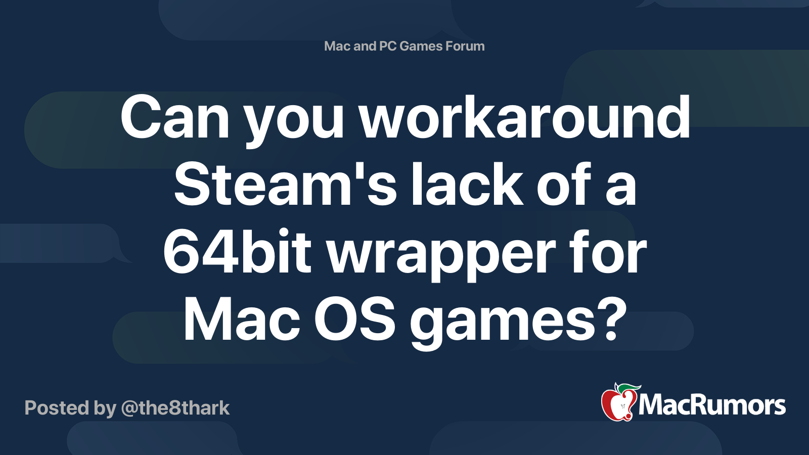 Steam Wrapper For Mac