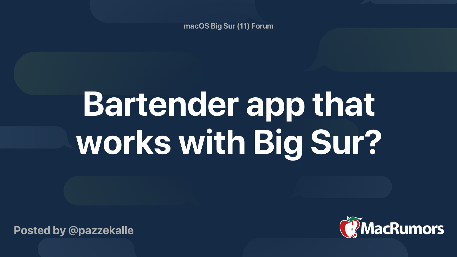 Bartender mac alternative app