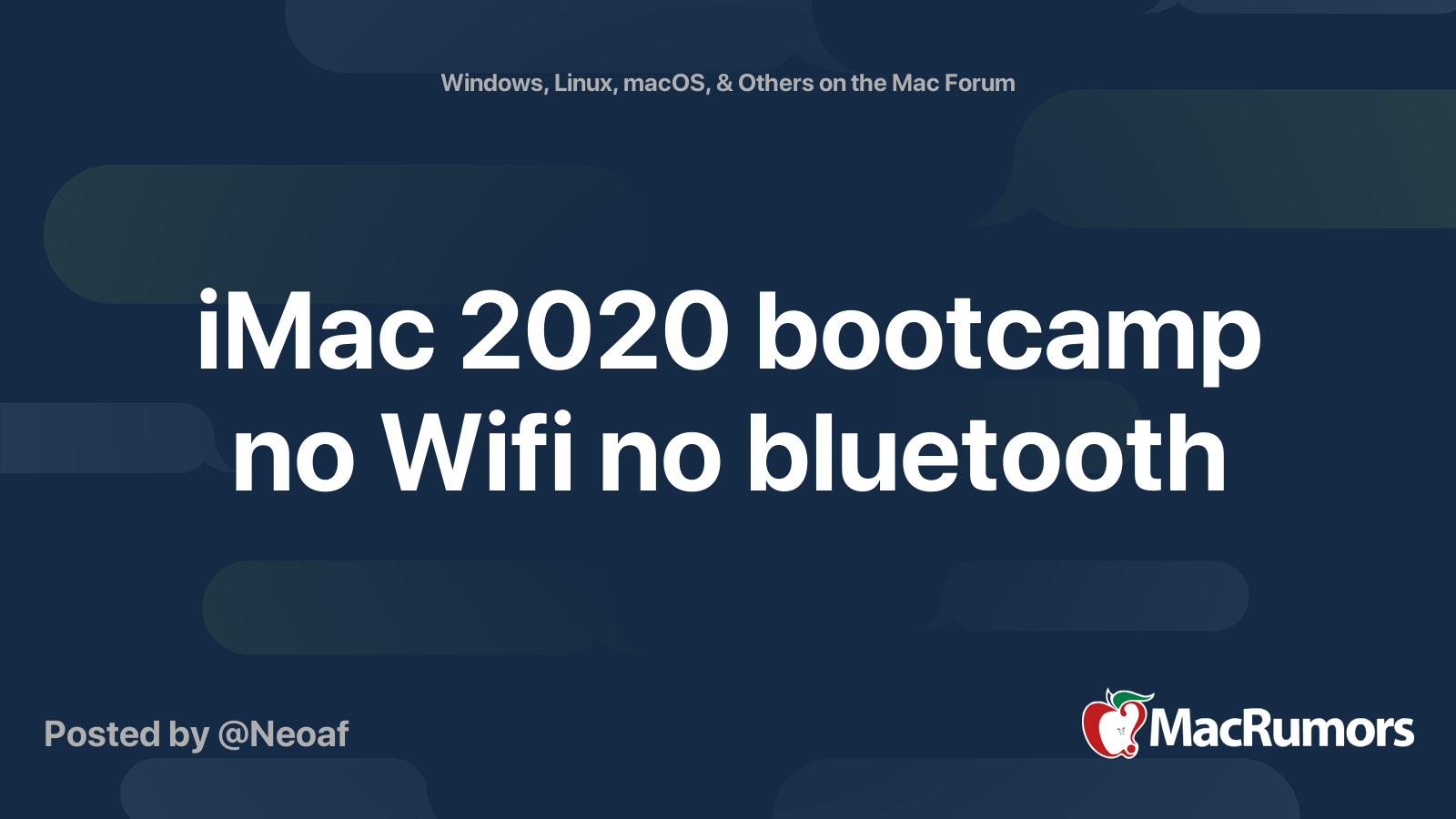 Не работает wifi bootcamp