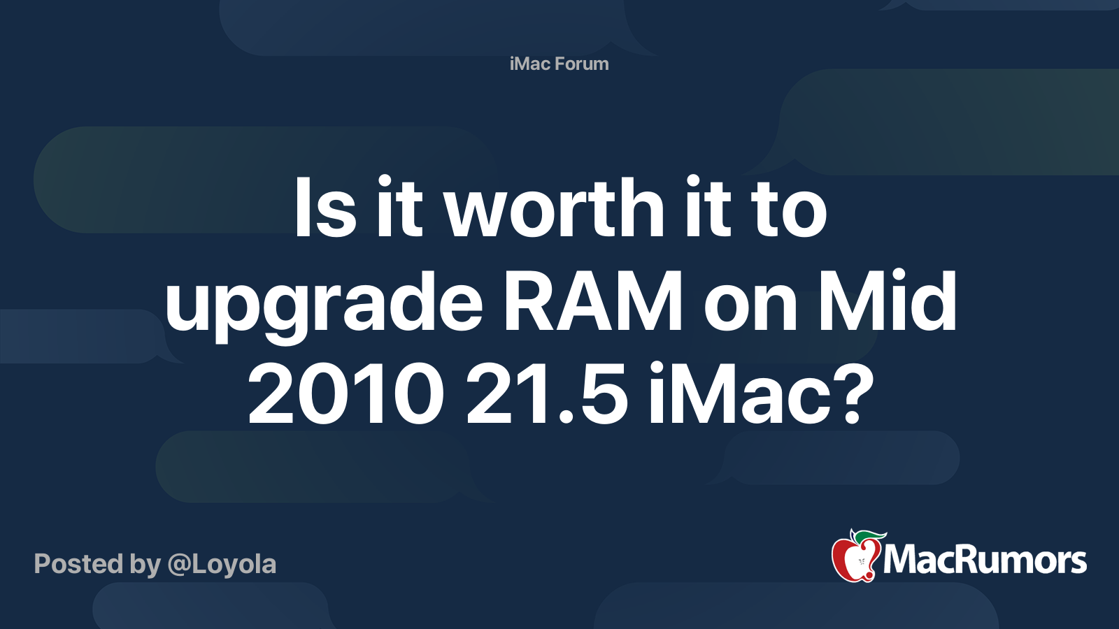 Imac 2010 hot sale ram upgrade