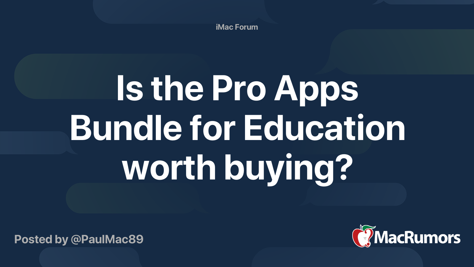 Buy Pro Apps Bundle for Education - Education - Apple