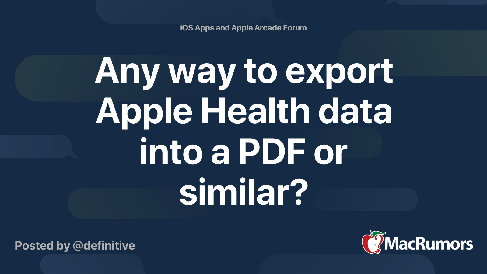 export apple health data to garmin connect