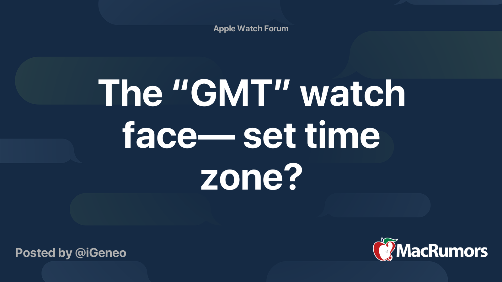 Tz watch online forum