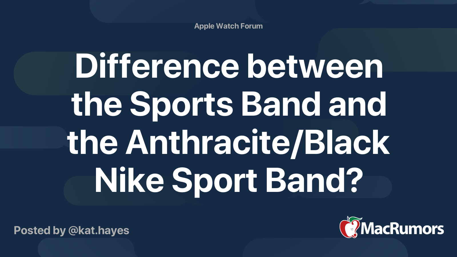 anthracite black sport band