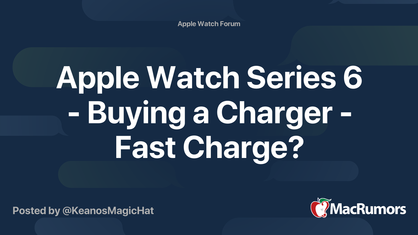 Apple watch series discount 6 fast charging