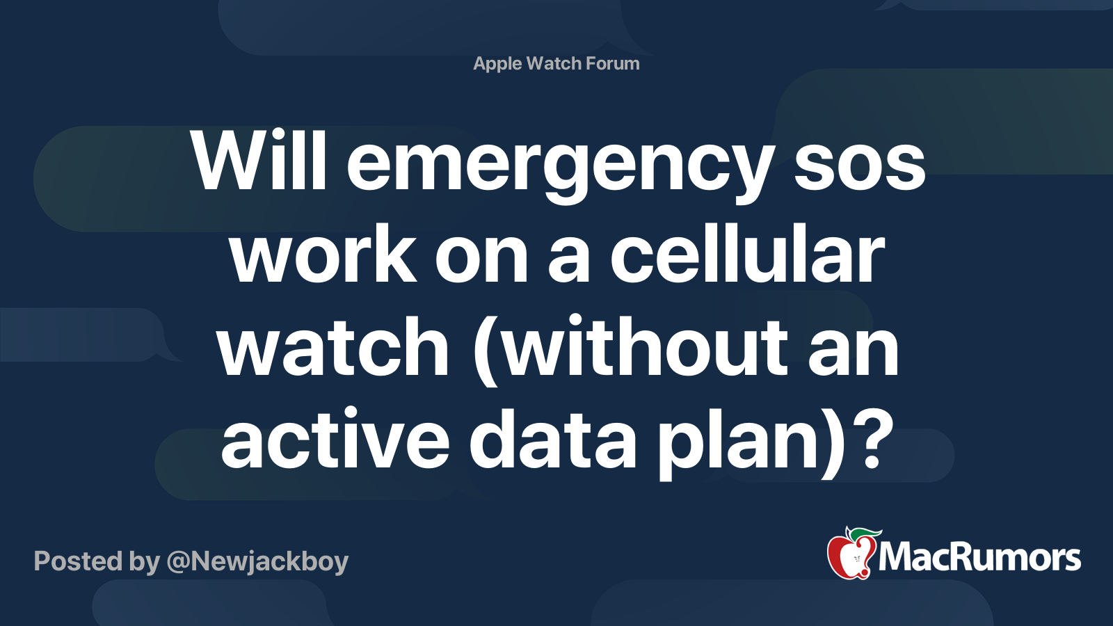 Apple watch emergency sos without cellular online