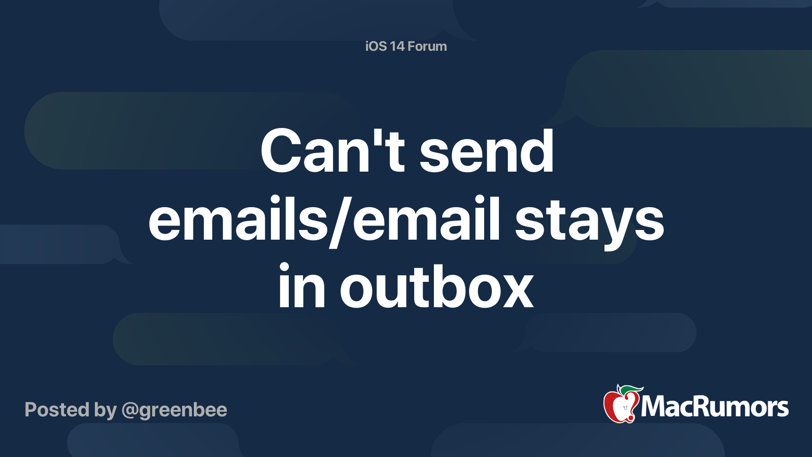 can-t-send-emails-email-stays-in-outbox-macrumors-forums