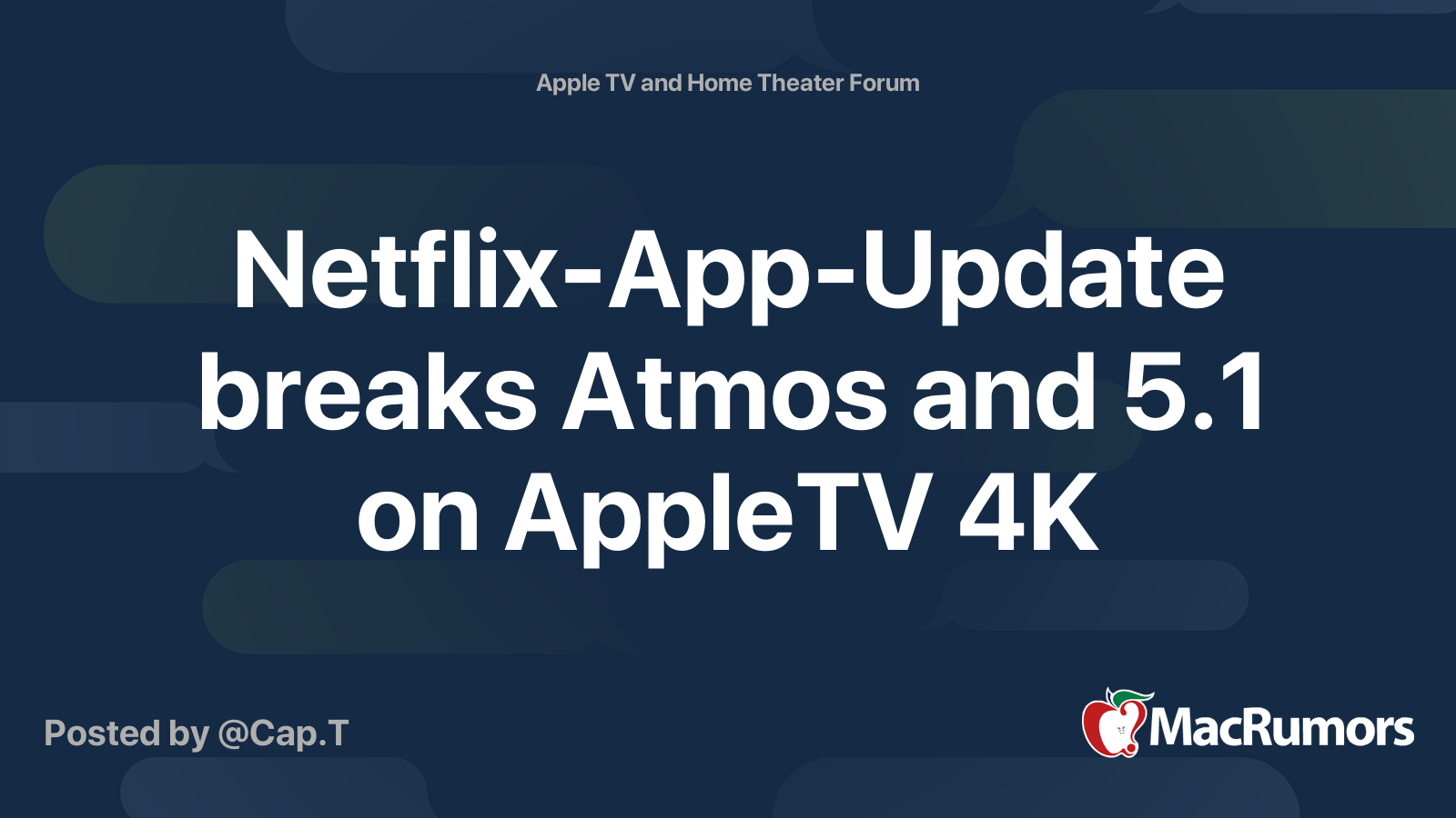 Prime Video Apple TV app updated for 5.1 sound in UHD content, NFL  streaming only on newer units [u]