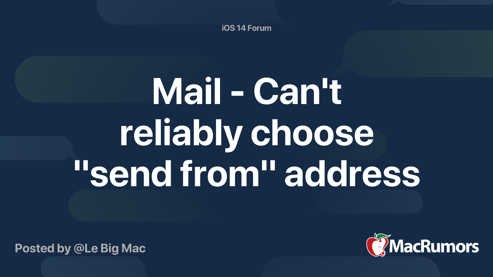 How to Make Your 'iCloud.com' Email Address the Default for Sending  Messages - MacTrast