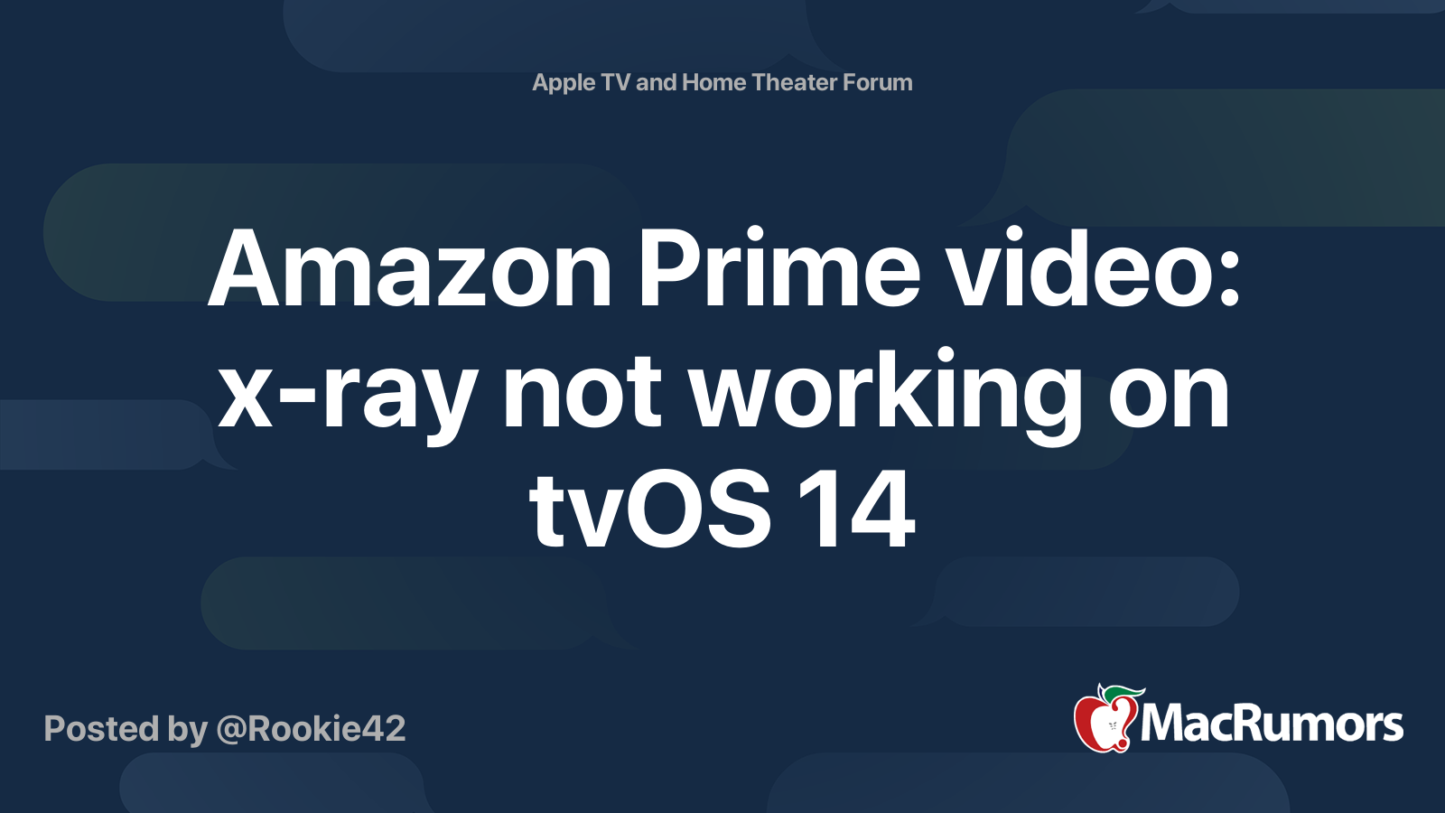 Prime video xray not working sale