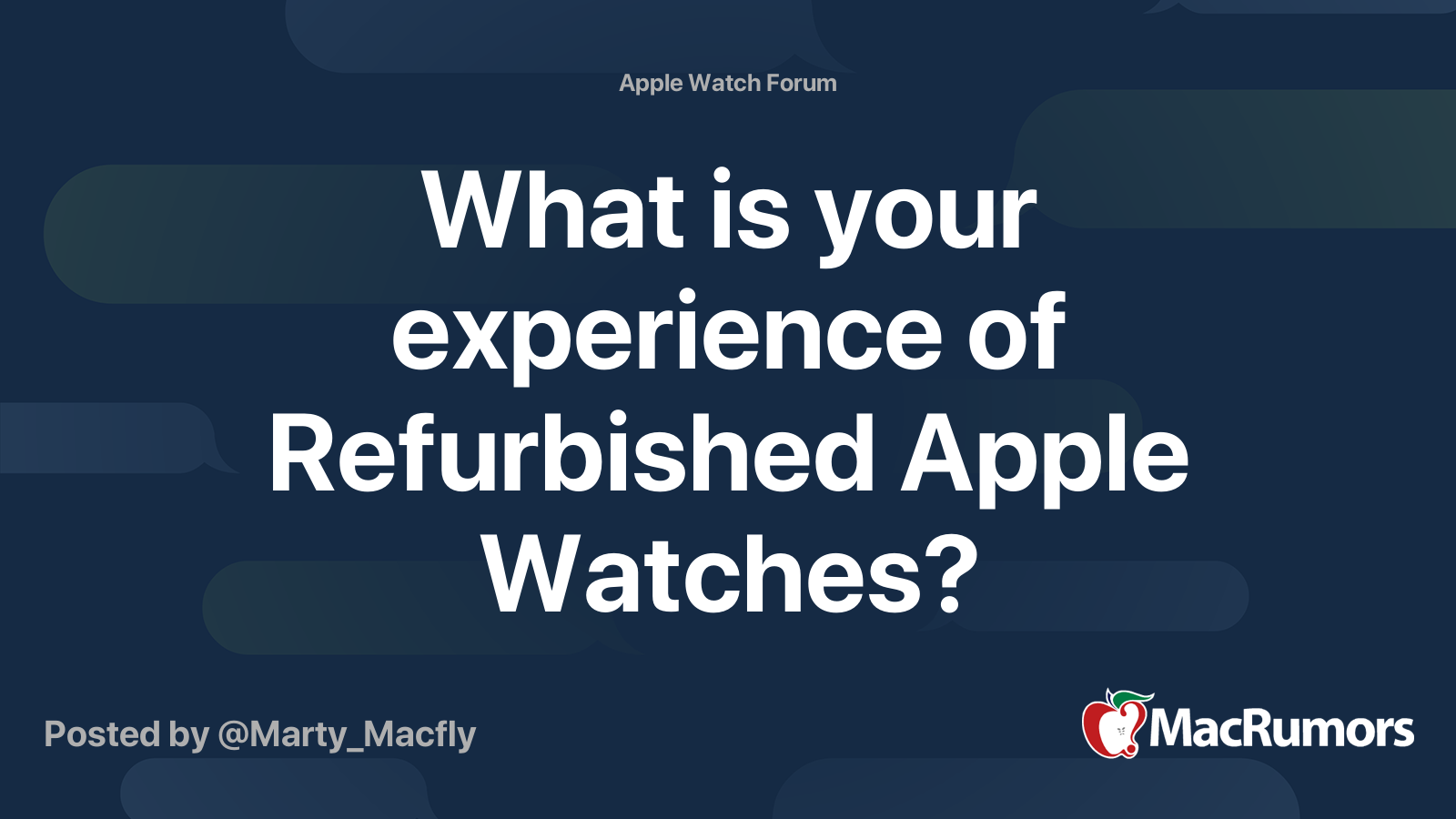 Apple refurbished outlet watches